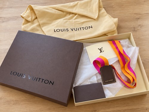 Louis vuitton brown empty gift - louis,